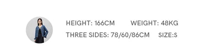 SENTUBILA Pure Cotton Denim Jacket Women 2025 Spring Autumn Outerwear Round Neck Pockets Cropped Jeans Coat Womans W41W53402