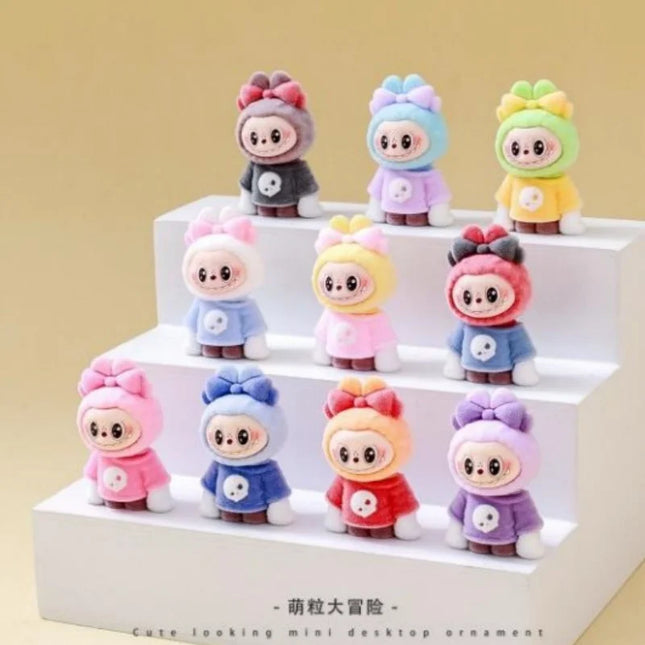 New Labubu Doll Ornament Action Figure Toys Anime Figures Kids Fans Christmas Gift