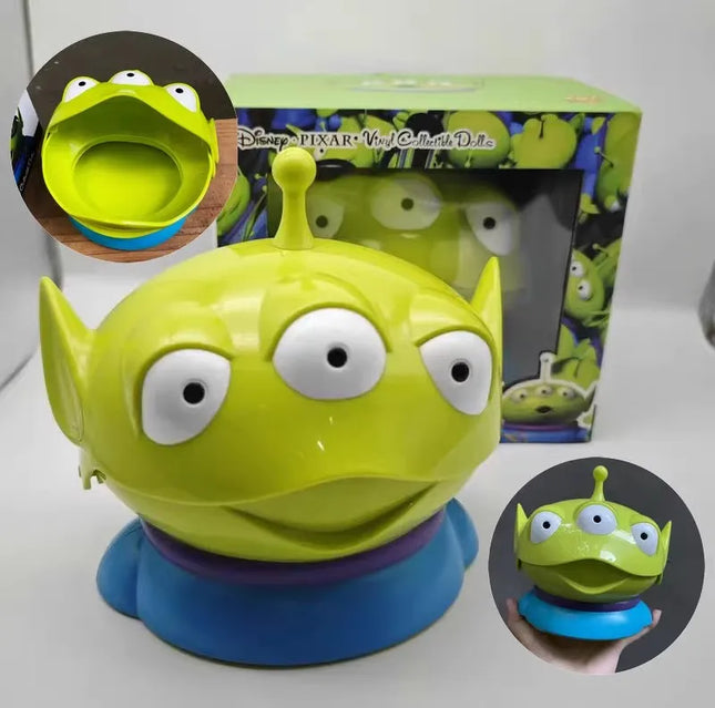 Disney Toy Story Super Cute Three-Eyed Boy Figure Storage Box Junk Bucket Small Gift Box Ornament Doll Toy