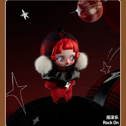 Skullpanda Winter Music Series Blind Box Pendant Plush Doll Mystery Box Toys Cute Action Figure Pendent Ornament Gift