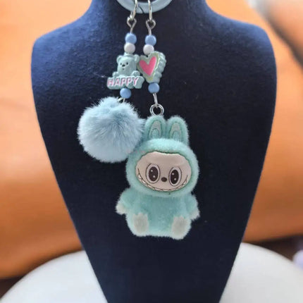 2025 New Keychain Kawaii Accessories Car Pendant Three-Dimensional Creative Diy Resin Heart Bag Accessories Desktop Ornaments
