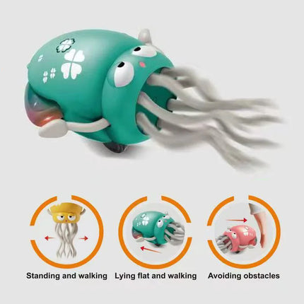 Auto-Dancing Octopus Robot Toy - Smart Obstacle Avoidance, Stress Relief & Educational Gift for Children Blind box toys
