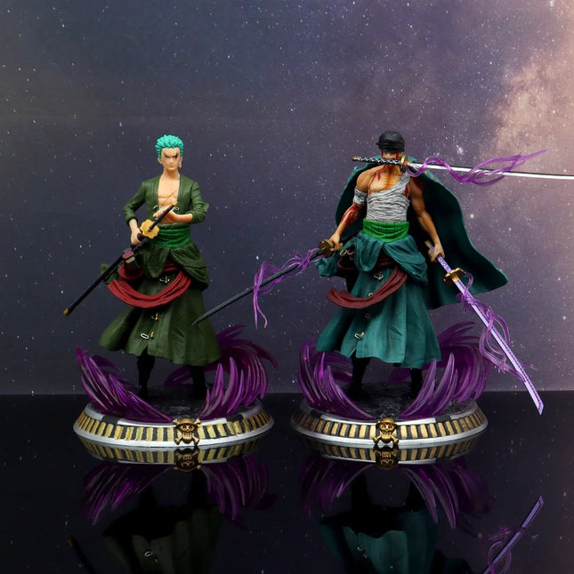 One Piece Handmade Model Anime Figure Character Series Surrounding Decorative Ornaments Roronoa Zoro Toy