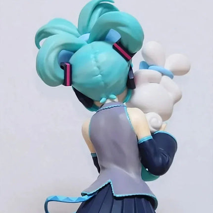 Original Sega Luminasta Hatsune Miku With Cinnamoroll Anime Figure Pvc Model Desktop Decor Figurine Collect Girls Birthday Gift