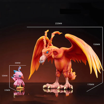 Digimon Adventure Figures Garudamon Figure Cute Stand Entirely Body Garuda Anime Model Pvc Statue Doll Collection Decor Toy Gift