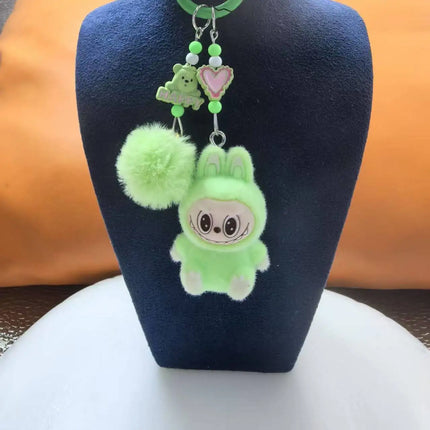 2025 New Keychain Kawaii Accessories Car Pendant Three-Dimensional Creative Diy Resin Heart Bag Accessories Desktop Ornaments