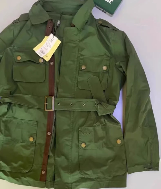 B@r Four-pocket Belted Single Jacket