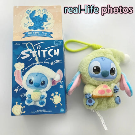 New Stitch Blind Box Bag Eat Some Thing Before Sleep Series Vinyl Pendant Cute Doll Mystery Box Fluffy Doll Birthday Gift