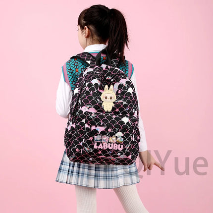 3Pcs/set Backpack for Girl School Teen Student Knapsack Women Rucksack with Lunch Bags Pencil Bag Fish Scale Style Bags