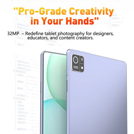 S8 Flagship Tablet 16GB + 1TB Android 14 Snapdragon 8 Gen 2 10.1-inch 2K Display Metal Unibody 10,000mAh Long-Lasting Battery