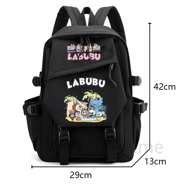 Cartoon Printed Backpack Lightweight Bookbag Student Children Waterproof Schoolbag Large Capacity Bagpack Women Travel Bag Gift