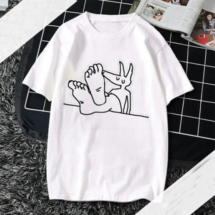 Car Seat Music Band Headrest Classic Cotton T-shirt Unisex DMN  Short Sleeves Tee Summer Casual Crew neck Black TShirt Oversized