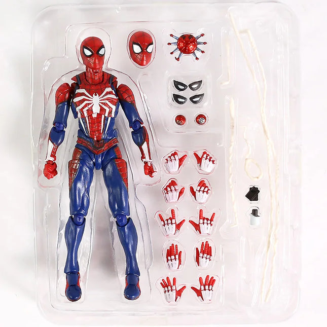 Spider Man Action Figure Game Version Peter Parker Marvel Legend Spiderman Anime Figure Model Toys Collection Gift