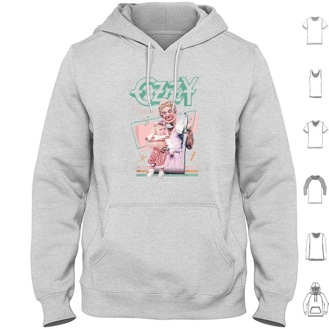 Vintage Mum Symptom Hoodie cotton Long Sleeve Logo Tour Cover Heavy Metal Trending Metal Ozzy Album Ozzy Osbourne