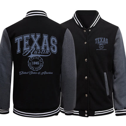 Short Miami Holiday City Letter Printing Man Jackets Moto & Biker Streetwear Loose Baseball Jersey S-5Xl Clothing