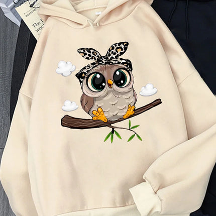 Female Sweatshirt Cute Graphic Fleece Ladies Clothes