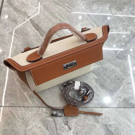 Leather Patchwork Woven Designer Handbags High Quality