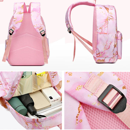 3pcs Disney Stitch Backpack Pencil Case Lunch Bag Set Students Fashion Schoolbag Pen Bag Bento Pouch Suit Anime School Supplies