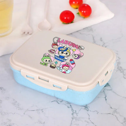 Lunch Bag Cartoon Crystal Sticker Warming Box Portable Outdoor Picnic Food Storage Bags Large Capacity Bento Boxs Gifts