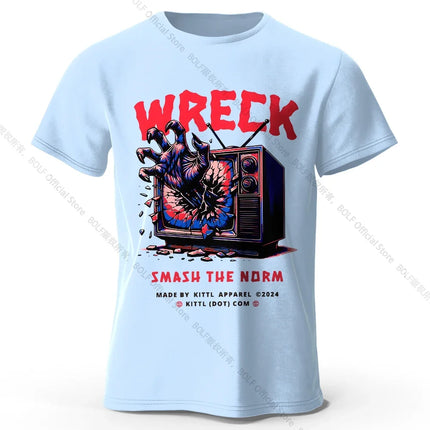 Expressive Hand-Painted T-Shirt 100% Premium Cotton Striking Graphic Tee for Bold Fashion Statements