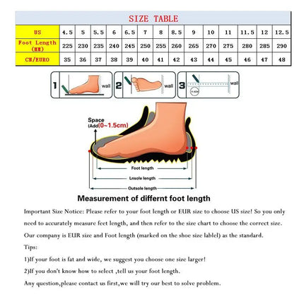 New Brand Men's Non-Slip  Comfortable Gym Training Athletic Sneakers
