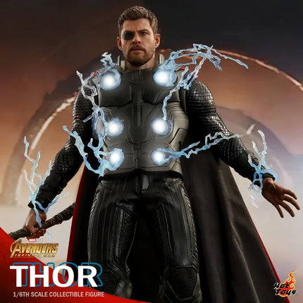Hot Original Hot Toys God of Thunder Action Figure Avengers Infinity War Thor Odinson Statue HT MMS474 Model Collection Toy Gift