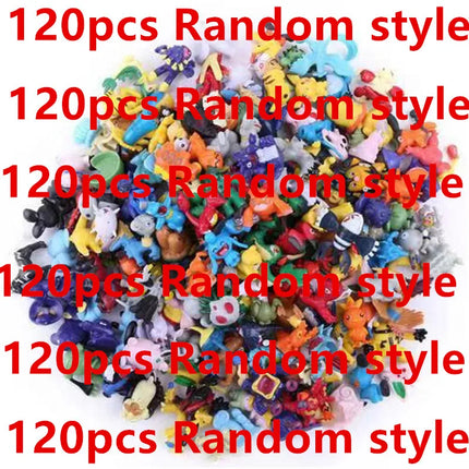 1-144 PCS Pokemon Gift Box Christmas Gift Action Figure Toys Genuine Pikachu Anime Figure Pokemon Toys For Children