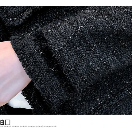 Jielur Autumn New Sweet Ladies Elegant Women Jackets Solid Street Fashion Jackets Woman Black Casual Loose Slim Coats Female