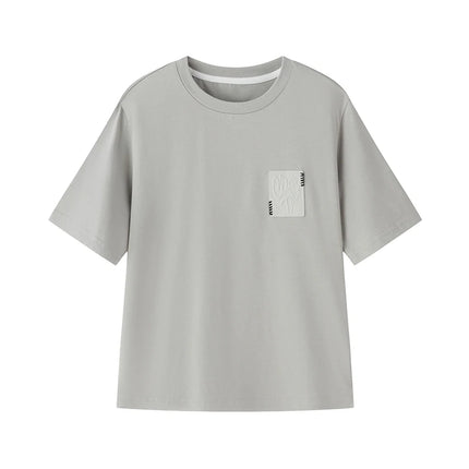 2025 New Summer Boys Striped Cotton T-Shirt Loose Fit Round Neck Short Sleeve Tee for Kids Ages 3-14 Years