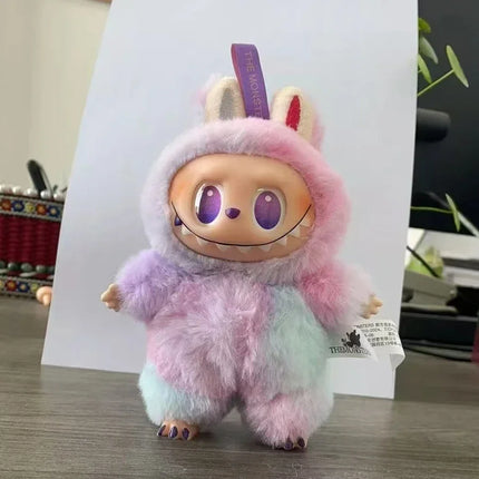 2025 The Monster Vinyl Doll Bag Pendant Blind Box Toys Macaroon Doll Cute Surprise Birthday Christmas Gift for Kids Girlfriend