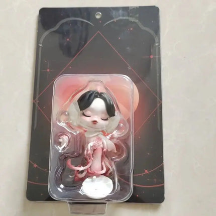 Blind Box Skullpanda Valentine'S Day Handmade Elevator China Edition Red Pink Black Birthday Gift Decoration Handmade Model Gift