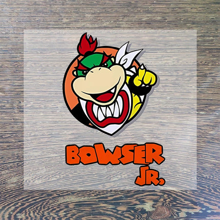 Super Mario Heat Transfer Stickers Cartoon Cute Iron on Patch Decals Clothes Sticker T-shirts Hoodie Clothing Hats DIY Applique