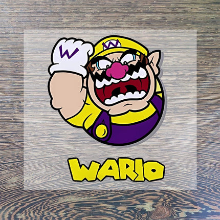 Super Mario Heat Transfer Stickers Cartoon Cute Iron on Patch Decals Clothes Sticker T-shirts Hoodie Clothing Hats DIY Applique