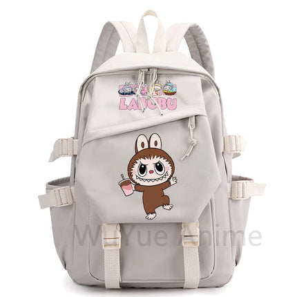 Cartoon Printed Backpack Lightweight Bookbag Student Children Waterproof Schoolbag Large Capacity Bagpack Women Travel Bag Gift