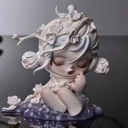 SKULLPANDA The Ink Plum Blossom Series Blind Box Toys Anime Action Figure Surprise Mystery Box Dolls Gift Copy 1:1 Made in China