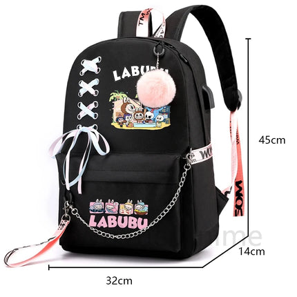 Cute cartoon Printed Backpack Large Capacity Waterproof Cartoon Bagpack Kawaii Student Schoolbag Women Travel Bag Kid Gift