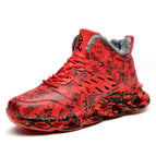 red warm boots / 38
