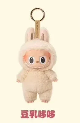 2025 In Stock Hot Anime Figure Labubu Have A Seat Series PVC Pendant Doll Model Monster Replica Keychain Kid Toys Birthday Gifts