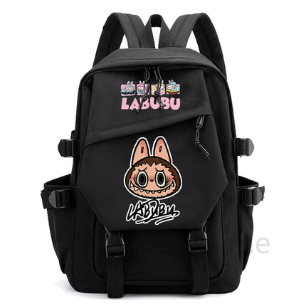 Cartoon Printed Backpack Lightweight Bookbag Student Children Waterproof Schoolbag Large Capacity Bagpack Women Travel Bag Gift