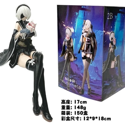 Game NieR YoRHa Automata 2B A2 kimono Action Figure Toys