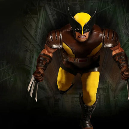 1:12 Marvel Mezco Cloth Gown Wolverine 6 Inches Marvel 2 Generation Wolf Uncle Anime Figurine Model Toy Decor Children Gift