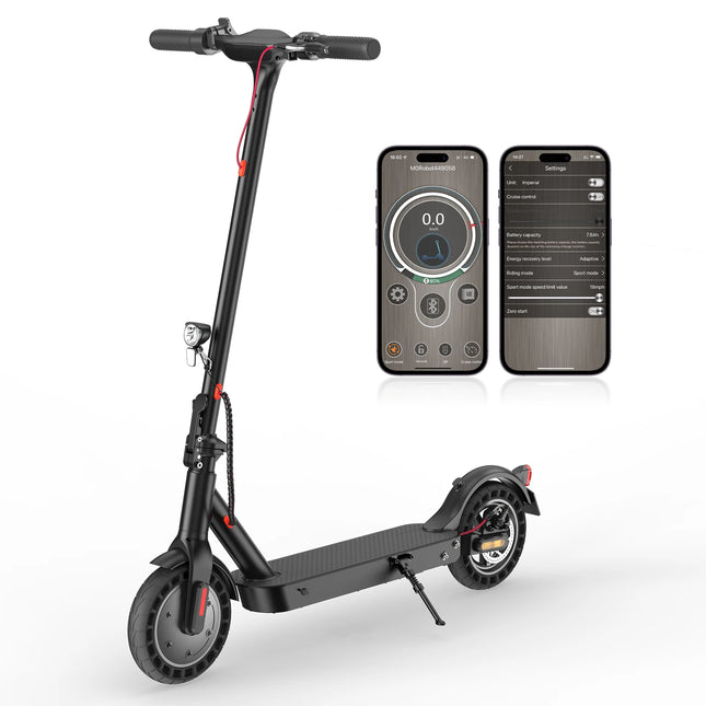 isinwheel E9 pro (ABE) adult electric scooter 350W motor 36V 7.5Ah battery electric scooter 8.5 inch tire city electric scooter