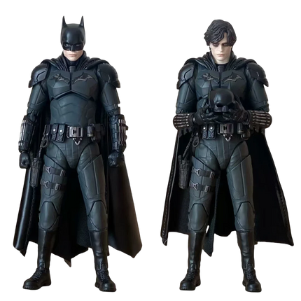 DC Toys The Batman MAFEX Robert Pattinson Movie Version Figurine 6 inches Justice League Batman Action Figrues Kids Toys