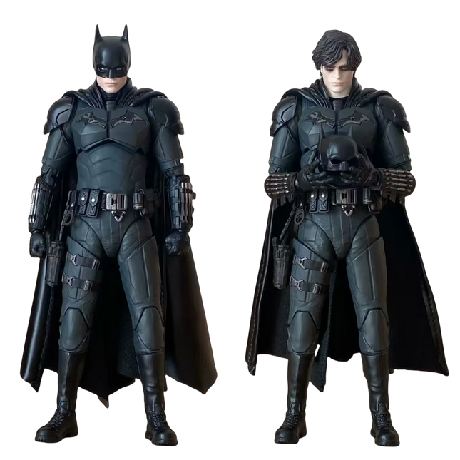 DC Toys The Batman MAFEX Robert Pattinson Movie Version Figurine 6 inches Justice League Batman Action Figrues Kids Toys