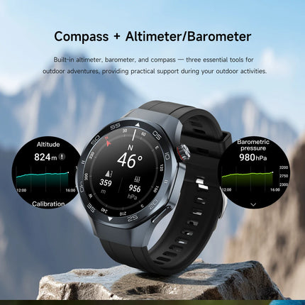 Fanwear New Watch GT5 Pro Smart Watch Men HD AMOLED Sapphire Screen GPS Tracker BT Call Health Waterproof Smartwatch Heart Rate