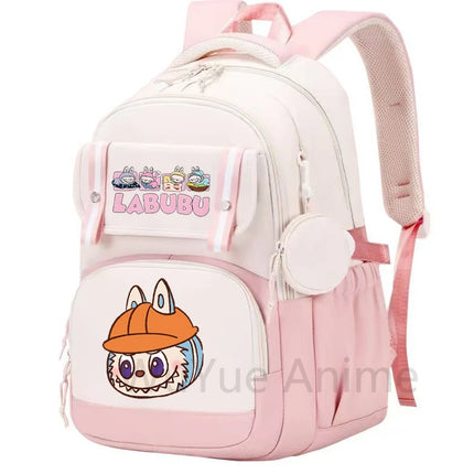 Cute Printed Backpack Teenager Student Girl Boy Knapsack Large Capacity Waterproof Casual Bag Coin Purse Women Laptop Travel Bag