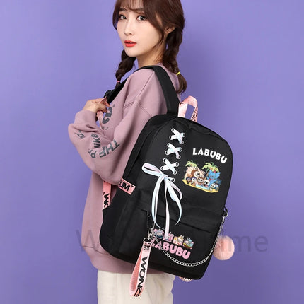 Cute cartoon Printed Backpack Large Capacity Waterproof Cartoon Bagpack Kawaii Student Schoolbag Women Travel Bag Kid Gift