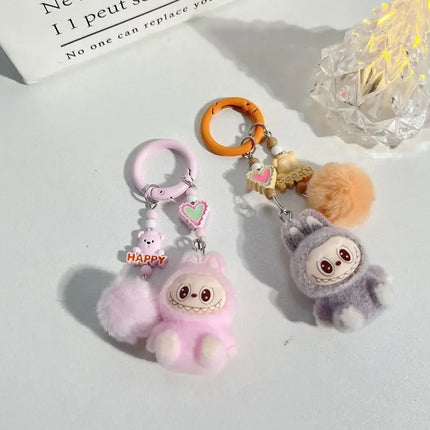 Cute Keychain Kawaii Aesthetic Keychain for Bag Backpack Pendant Keyring Bag Hanging Keychain Gift Charms Gifts