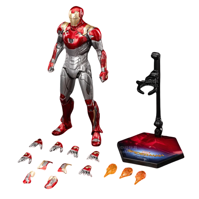 ZD Toys Iron Man Action Figure Mark 35 Red Snapper Iron Man MK 24 MK 22 MK 47 Tony Stark Ironman Figure Action Collect Toy Gift