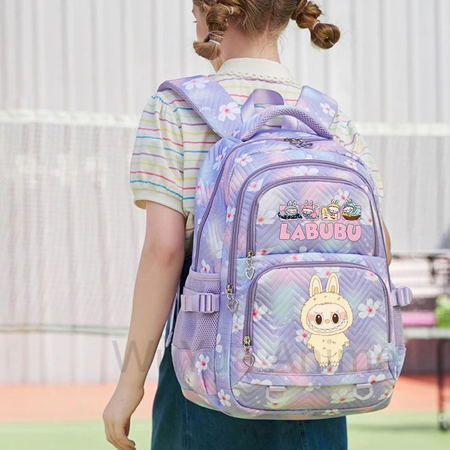 Cute Cartoon Backpackstudent Teenage Children Girl Boy Schoolbag Bookbag Men Women Large Capacity Waterproof Laptop Bag Mochila